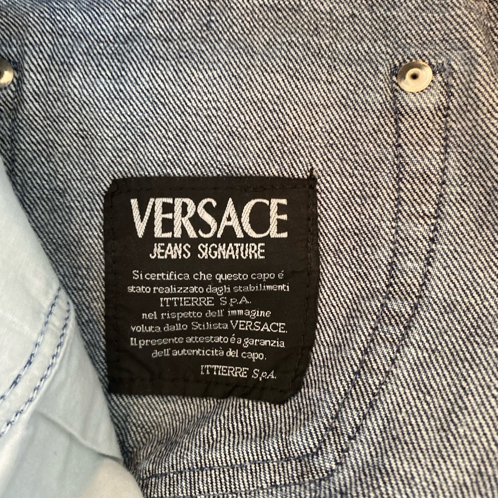 Versace Jeans Signature Blue Denim